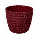 Obal na květináč Magnolia bordó - 14 x 12 cm - prodej obalů - 1 ks